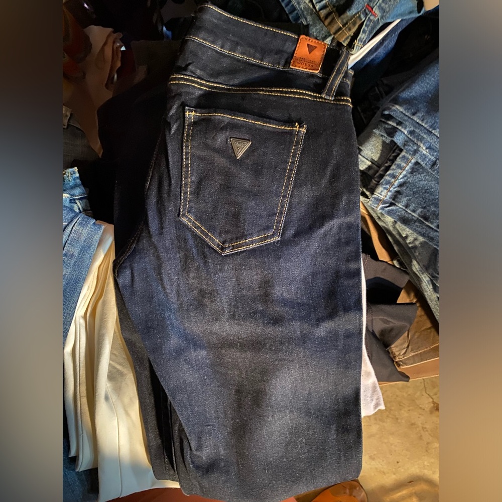 Guess power skinny low